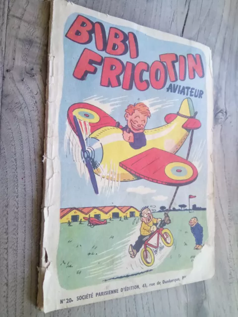 Bibi Fricotin Aviator - No 20 - 1950