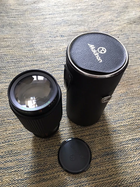 Objectif Zoom Makinon MC 80-200mm F/4.5 – Monture Nikon F – Manuel, Occasion