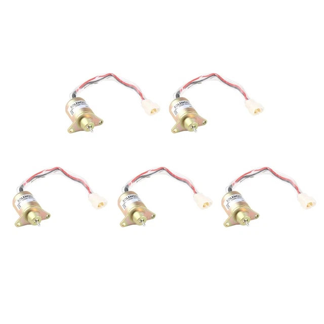 5X Abschaltung Des 12 V Motor Kraftstoff Absperr Magnet Ventils für  119653-