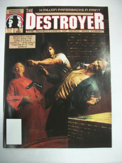 Marvel DESTROYER: THE ADVENTURES OF REMO AND CHIUN #2 (1989) Will Murray
