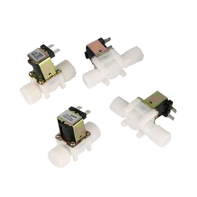 Water Valve Solenoid 1/2" 3/4" DC 12V AC 220V Magnetic Valve For Washing Machine