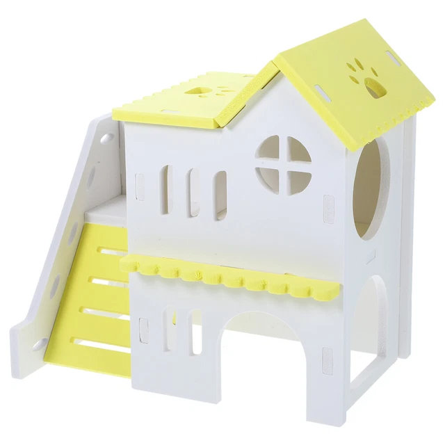 Hamster-Spielhaus, Häschen-Versteck, dekoratives Meerschweinchen-Villa- ,