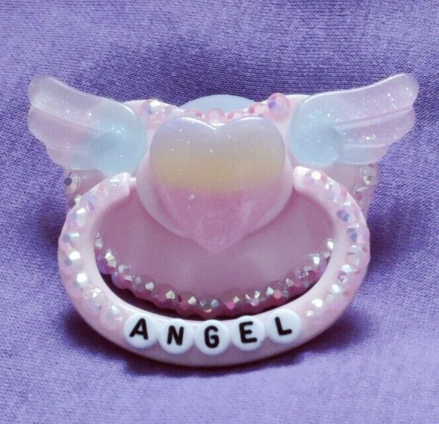 ANGEL MÄDCHEN PASTELL ABDL Pacifier Schnuller für Erwachsene Adult Baby ...