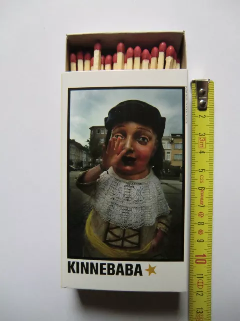 Grande Boite d'Allumette Belgique KINNEBABA King size Belgium Matchbox Matches