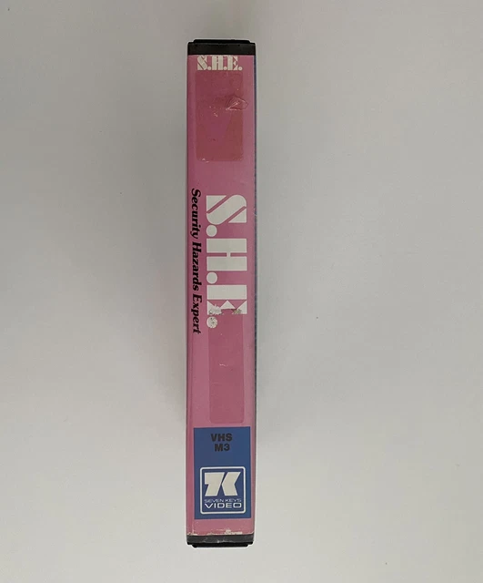 S.H.E. - SECURITY Hazards Expert [VHS] 7K Seven Keys Video Ex-Rental