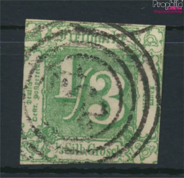 Briefmarken Thurn und Taxis 1862 Mi 27 fein (B-Qualität) gestempelt(9462580