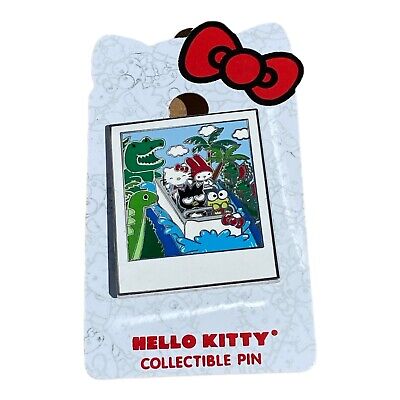 UNIVERSAL STUDIOS HOLLYWOOD Hello Kitty Jurassic Park Polaroid Tram Pin ...