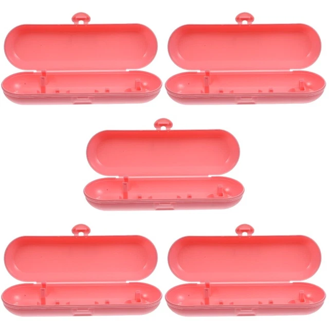 5 pz custodia studio elettrico portatile supporto spazzolino da denti supporto per spazzolino da denti supporto