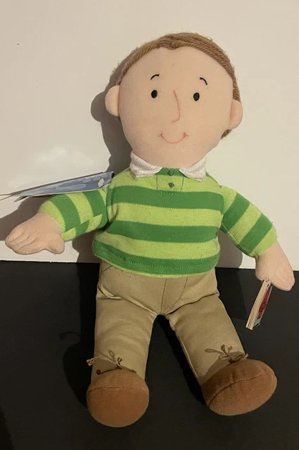 Vtg Eden Blues Clue's STEVE Doll Green Shirt Plush 1999 with Book Yarn Hair 13" Vtg Eden Blues Clue's STEVE Doll Green Shirt Plush 1999 with Book Yarn Hair 13"