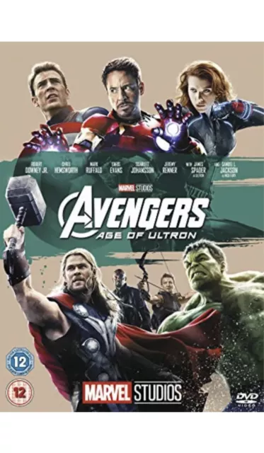 Marvel Avengers Age Of Ultron (Robert Downey Jr) DVD Brand New Sealed Slip Case