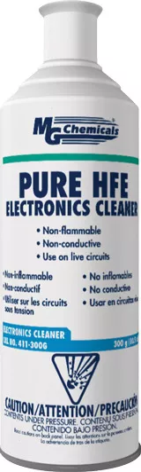 MG Chemicals 411-300G Pure HFE Solvent Electronics Cleaner 300G Bottle