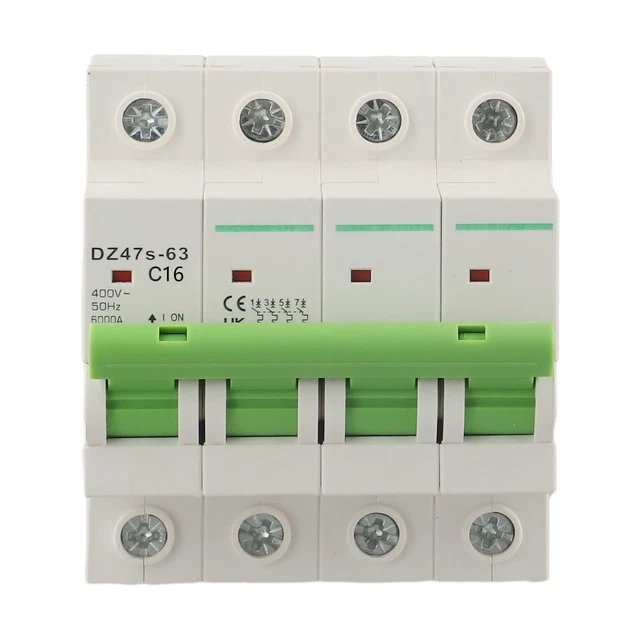 GEYA Mini Circuit Breaker MCB 1P 6-63A (Type C) - DIN Rail Mount, 6kA - View #13