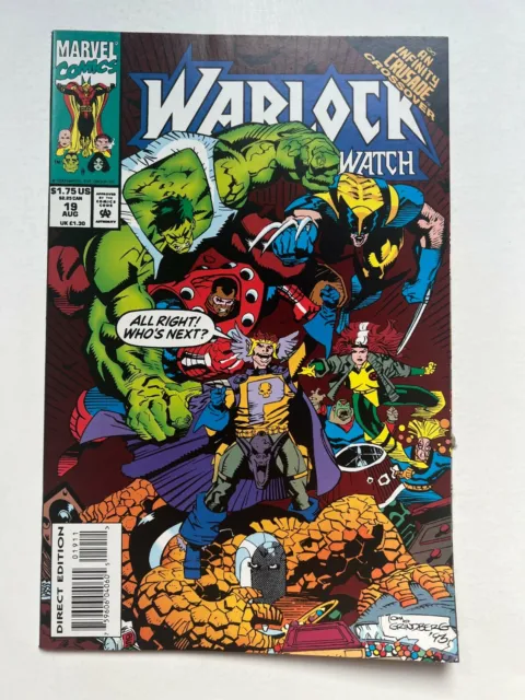Warlock and the Infinity Watch #19 - Infinity Crusade (Marvel Comics, 1993) VF+