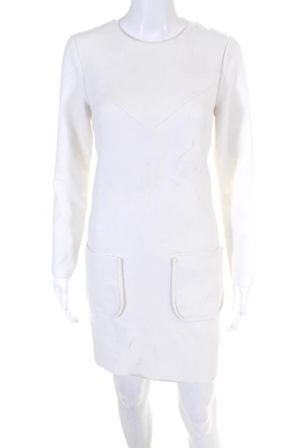 Cambio de bolsillo de marfil para mujer Shoshanna talla 4 10482773