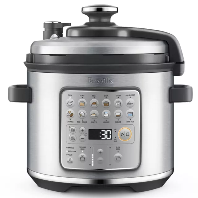 Breville the Fast Slow GO™ Pressure Cooker BPR680BSS