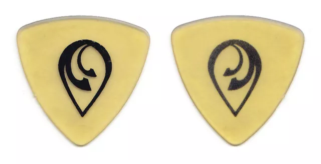 Mastodon Troy Sanders Signature Clear Yellow Bass Guitar Pick - 2012 Hunter Tour