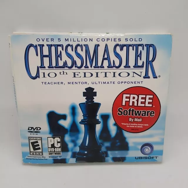 Chessmaster 10th Edition JC PC DVD-Rom Sofware