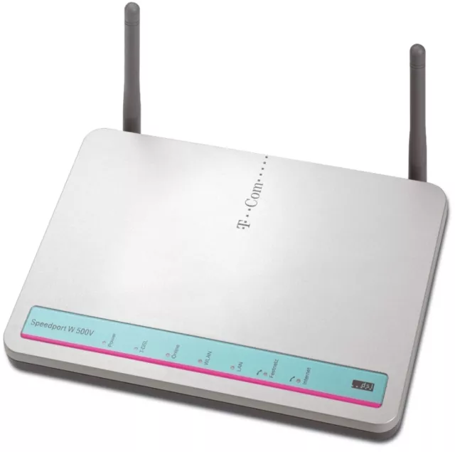 T-COM SPEEDPORT W 500V ADSL2+ WLAN Router Modem W500v