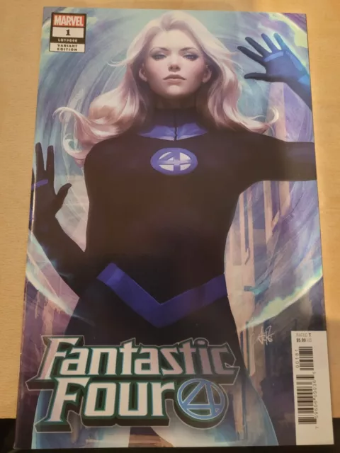 Fantastic Four #1 Sue Storm Variant Marvel Comics (2018 6th series) NM