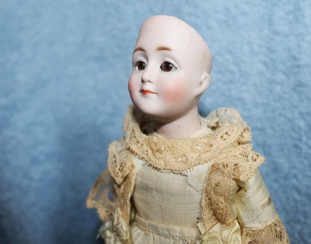 ANTIQUE~10" Doll~German~Porcelain Bisque~All Original~KESTNER GIBSON GIRL~BEAUTY 18