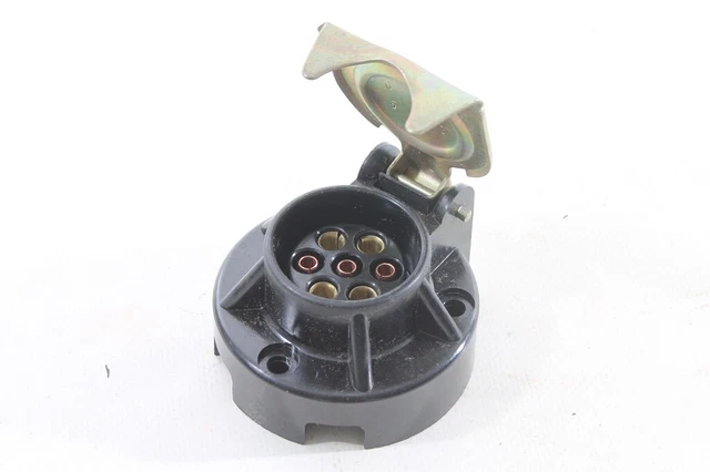 JAEGER Presa Rimorchio 13 Poli 72400021 – ISO 11446, Con Microinterruttore, Colore Nero - 2