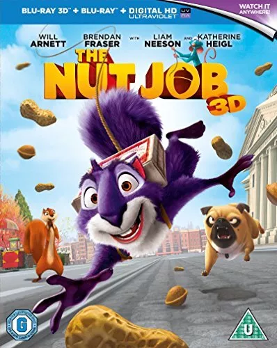 The Nut Job [Blu-ray 3D + Blu-ray] [2014] [Region Free] - DVD  OQVG The Cheap