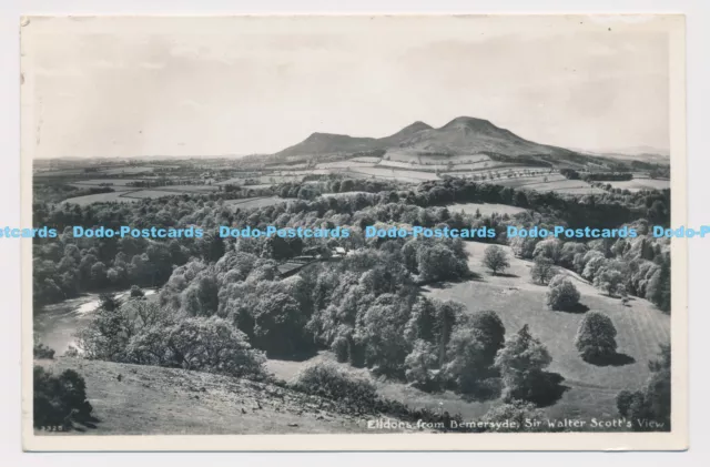 C022737 Eildons from Bemersyde. Sir Walter Scott View. Lilywhite. RP. 1962