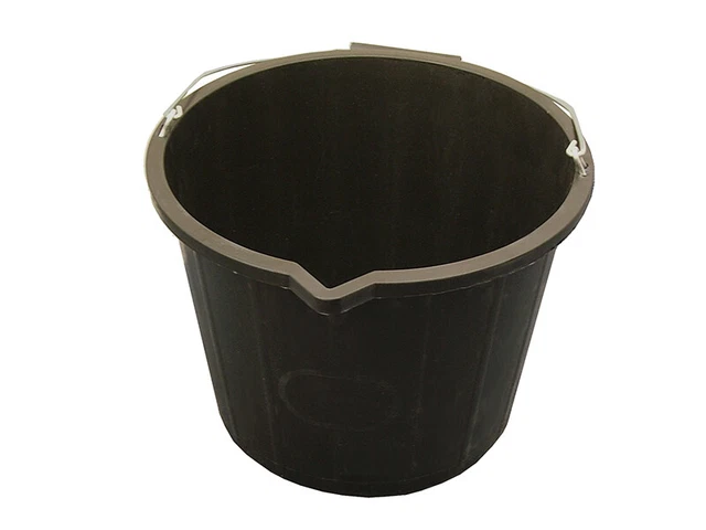 Faithfull 3 Galón 14 Litro Cubo - Negro FAI3GBUCKET