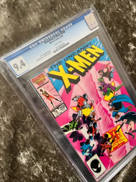 Uncanny X-Men #208 CGC 9.4 1986 Marvel Comics Hellfire Club & Nimrod App