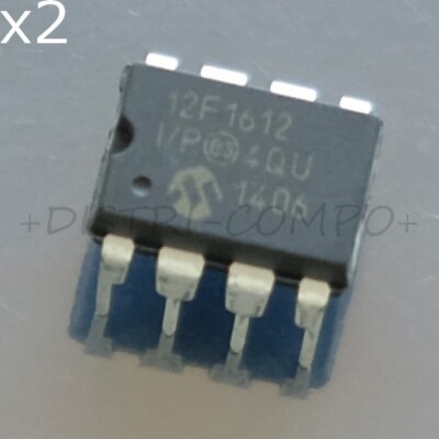 MCU Microchip Microchip Technology AT89LP51-20JU Microcontrôleurs 8 bits Lot de 2Pcs 