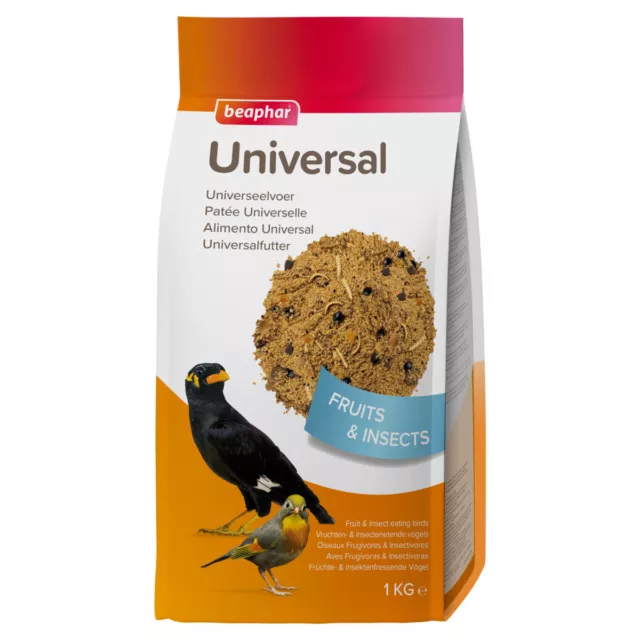 Beaphar Aliment Universel 1 KG, Nourriture pour Oiseau, Neuf