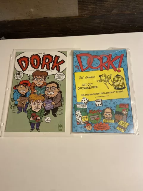 Lot of 2 Dork Comics #2 #6 Slave Labor Graphics    Evan Dorkin