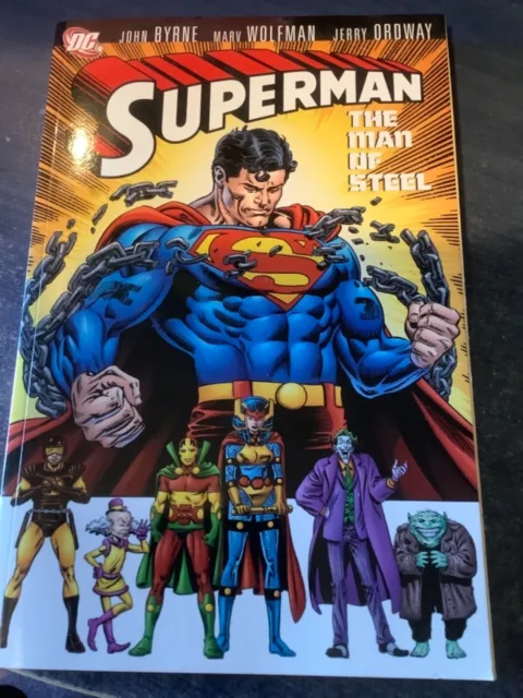 Superman The Man Of Steel Vol 5 p/b John Byrne Marv Wolfman Jerry Ordway
