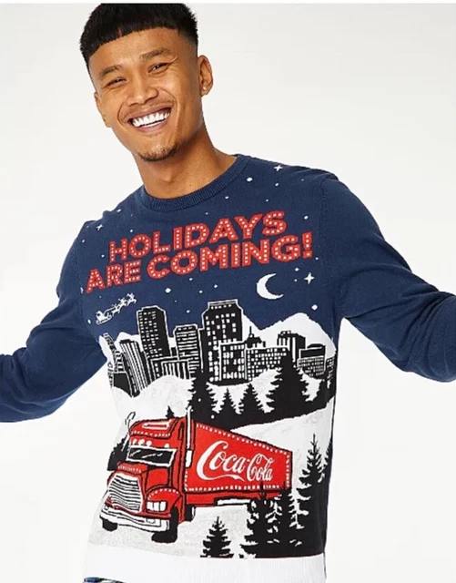 COCA COLA CHRISTMAS Jumper 20.33 PicClick UK