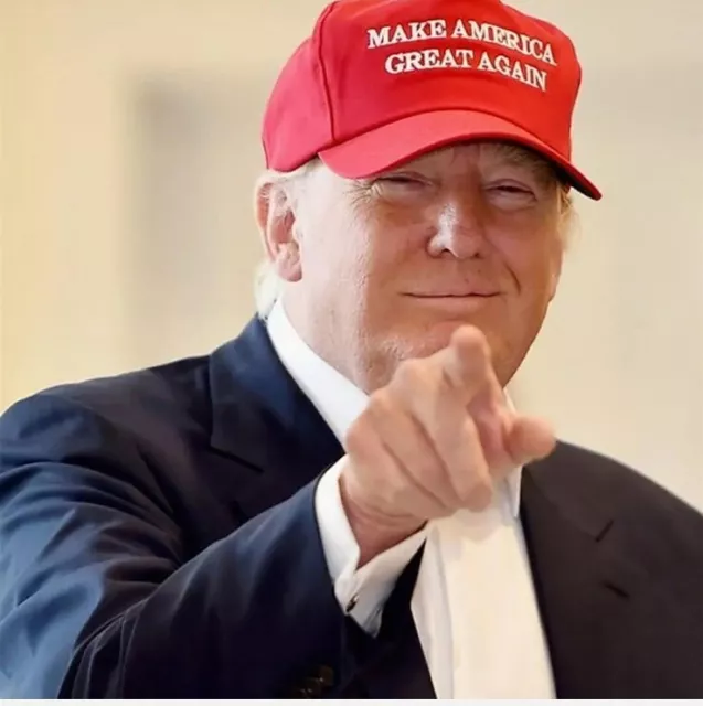 2 pz cappelli MAGA Make America Great Again President Donald Trump