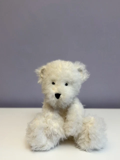 JELLYCAT VERY RARE Retired Medium Angora Blizzard Bear, New Without ...