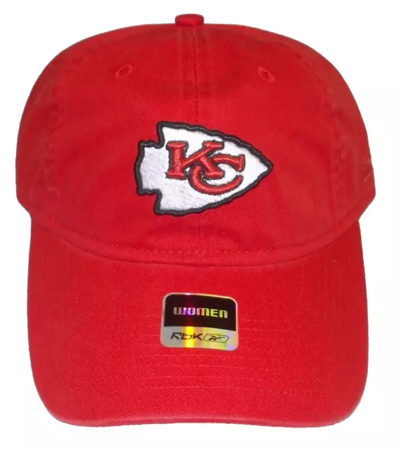 Reebok Kansas City Chiefs Womens Slouch Adjustable Hat