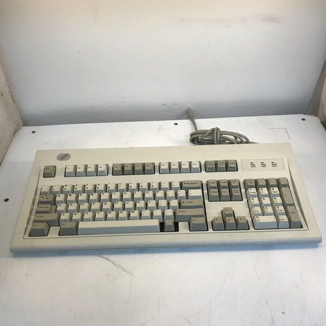 VINTAGE IBM MODEL M Keyboard 42H1292 Clicky Mechanical Tested Working
