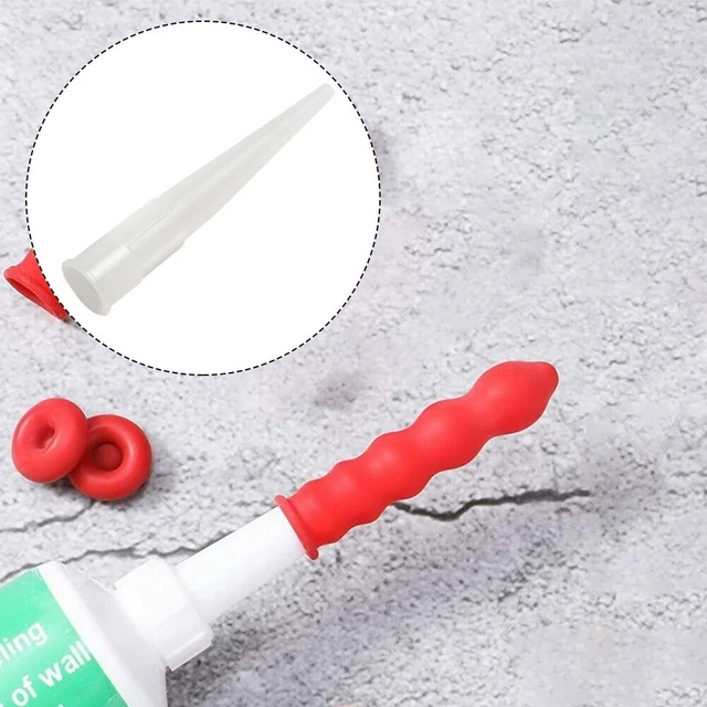 Replace Silicone and Adhesive Sealant Hoses with Ease 20 Pack Nozzles Included