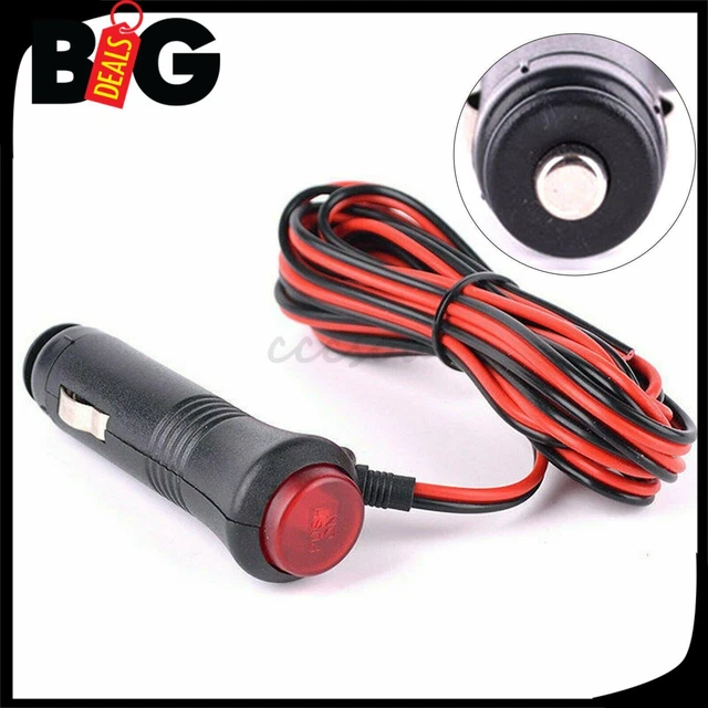 Accendisigari 12 V/24 V spina universale auto camion presa con cavo