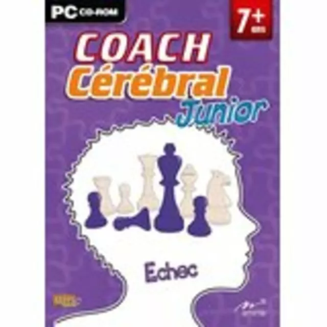 Coach cérébral Junior 6 - Echecs (7+) (French edition)| Avanquest| Très bon état