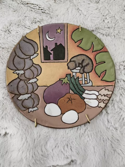 Decorative Plate Kitchen Cat!