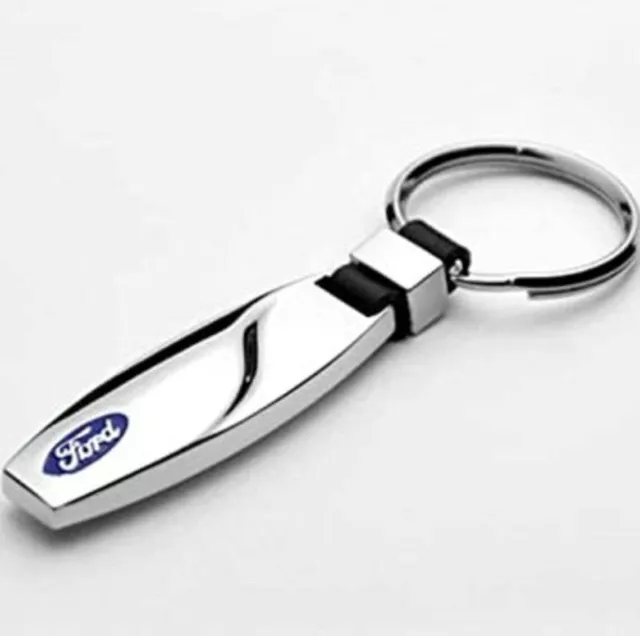 FORD Tear Drop Metal 10D Car Logo Key Chain Keyring Fob Gift UK Special Edition