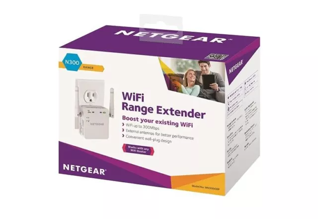 NETGEAR N300 WIFI Range Extender EUR 29,90 - PicClick IT