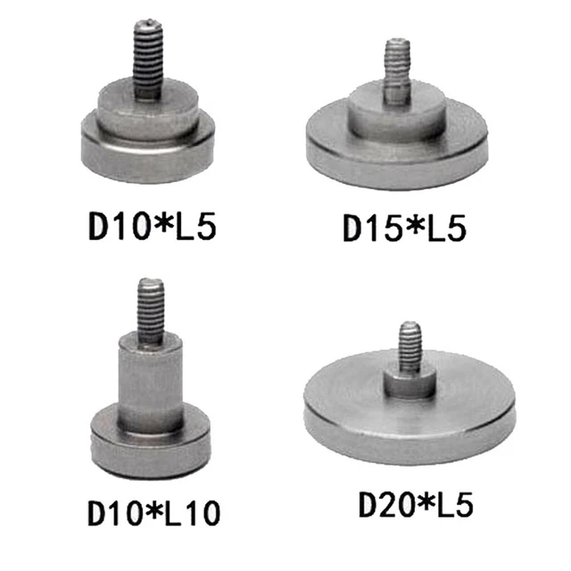 Kit De Contacts Plats Pour Comparateur - Acier Rapide - Pour Jauge De Profondeur Ou Indicateur à Cadran