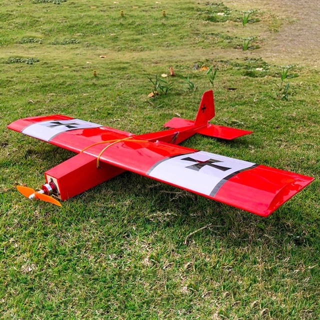 DIY RADIO CONTROL Plane Hobby Toys Balsawood Electric Aircraft Flying
