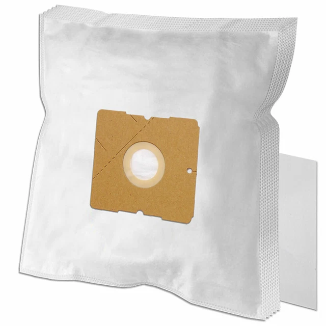 MisterVac 10 Sacchetti Per Aspirapolvere Compatibili Con Numatic NVH 180-2, Tessuto Non Tessuto 5 Strati, Alta Filtrazione, Ecologici