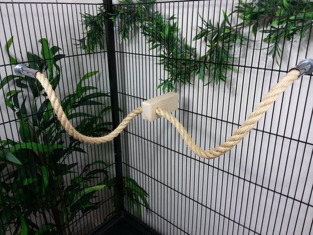 Bird sales cage rope