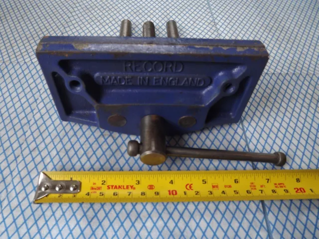 Vintage Record Vice Carpentry   Made In England
