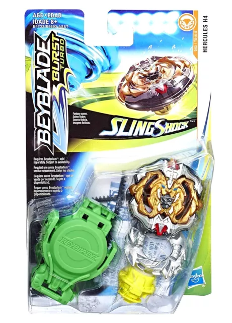 Beyblade Burst Turbo Slingshock Dual Pack Engaard E4 & Stone-X Quetziko Q4  ( 11D